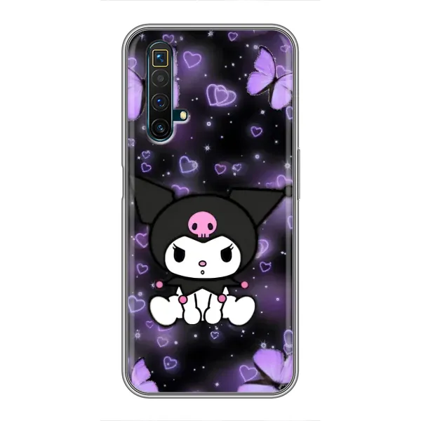 Чехол с рисунком «Куроми на черном» для Realme X50
