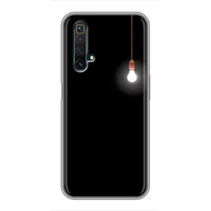 Чохол з картинками на чорному фоні для Realme X50 (Лампочка)