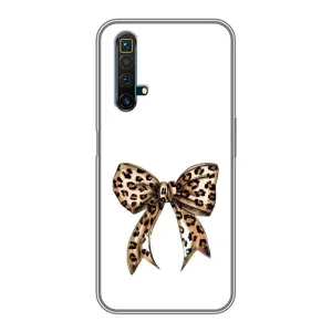 Чохол банти для Realme X50 (Леопардовий бант)