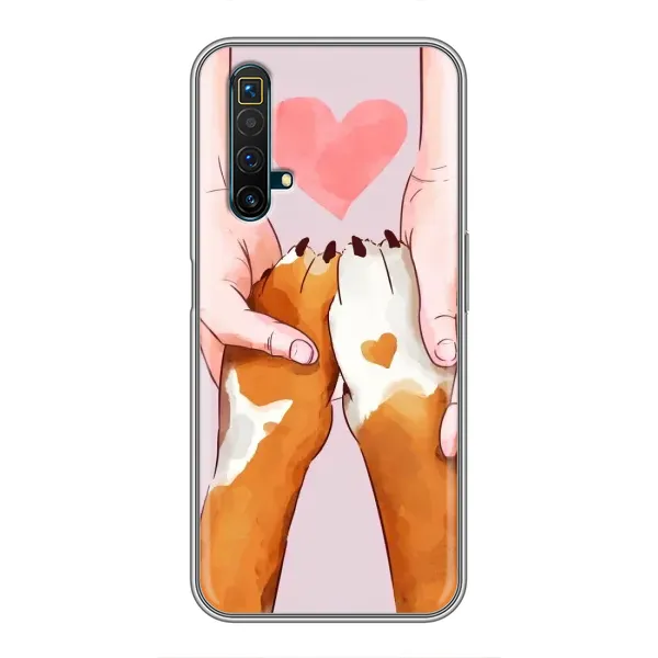 Чехол с рисунком «Любовь к собакам» для Realme X50 Чехол с рисунком «Любовь к собакам» для Realme X50