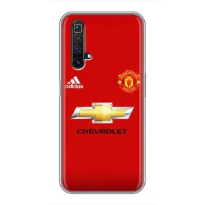 Силіконові Чохли з принтом Футбол на Realme X50 (Man United)