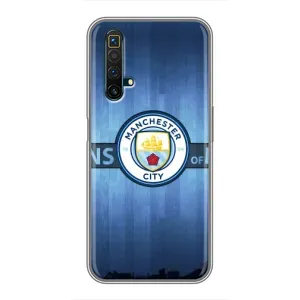 Силіконові Чохли з принтом Футбол на Realme X50 (ManCity)