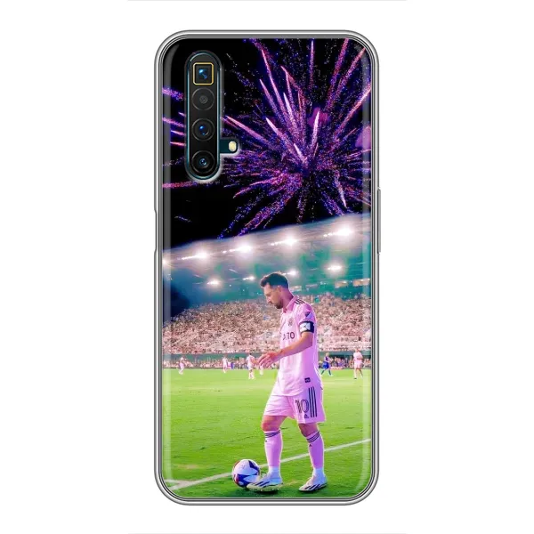 Чехол с рисунком «Месси в Майами» для Realme X50