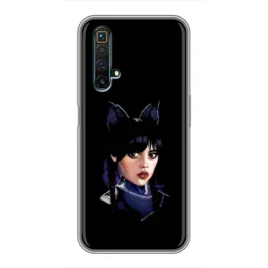 Чохол з картинкою Венсдей на Realme X50 (Мила Венсдей)