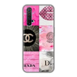 Чохол (Dior, Prada, YSL, Chanel) для Realme X50 (Модніца)