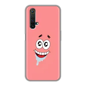 Чохли з Патріком на Realme X50 (Мордочка Патріка)