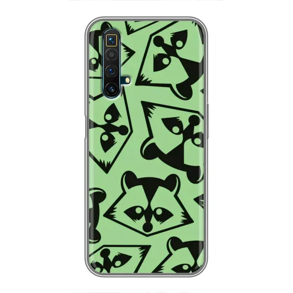 Чехол с рисунком «Мордочки Енота» для Realme X50 Чехол с рисунком «Мордочки Енота» для Realme X50