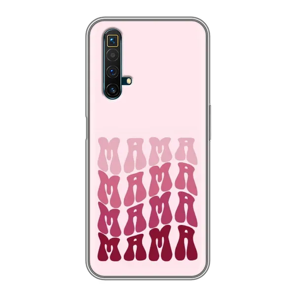 Чехол с рисунком «Надпись мама» для Realme X50 Чехол с рисунком «Надпись мама» для Realme X50