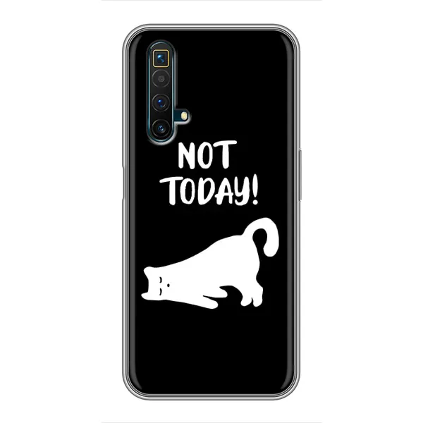 Чехол с рисунком «Not Today» для Realme X50 Чехол с рисунком «Not Today» для Realme X50