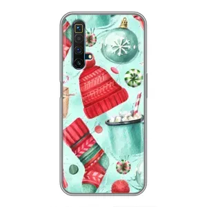 Чохол Санта Клаус для Realme X50 (Одяг)