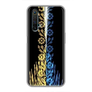 Силіконовый Чохол на Realme X50 (Патріотична вишиванка)