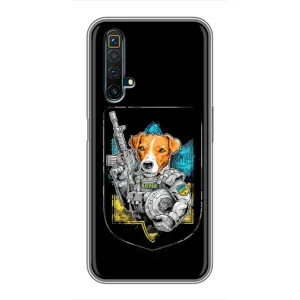 Чохол з принтом для Realme X50 (Патрон Воїн)