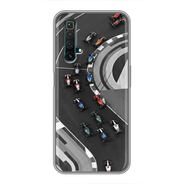 Чехол с рисунком «Гонки ф1» для Realme X50 Чехол с рисунком «Гонки ф1» для Realme X50