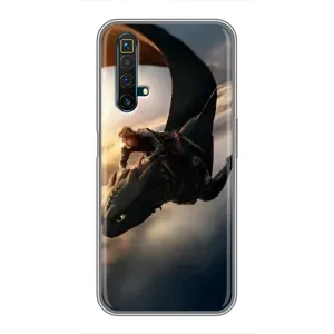 Чохол дракон Беззубик для Realme X50 (Політ Беззубика)