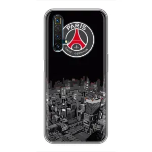 Силіконові Чохли з принтом Футбол на Realme X50 (PSG)