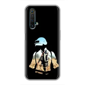 Чохол з картинкою "Герой Pubg" на Realme X50 (Пубг мен)