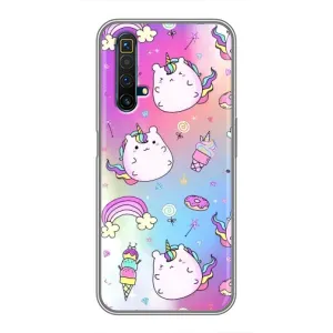 Чохол Unicorn на Realme X50 (Веселка і Єдинорог)