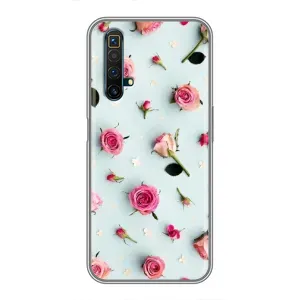 Чохли з принтом Троянд для Realme X50 (Різні квіти)