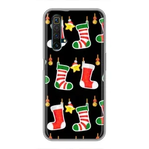 Силіконовий бампер на різдво для Realme X50 (Різдвяні подарунки)