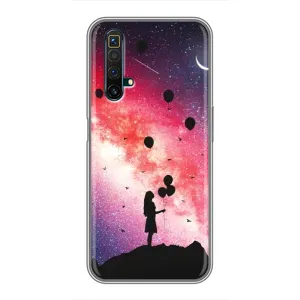 Силіконові Чохли Коханій людині для Realme X50 (Кулі в небі)