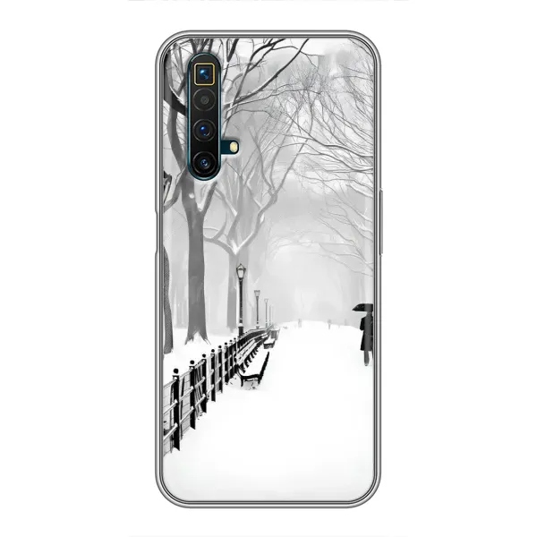 Чехол с рисунком «Снегом замело» для Realme X50