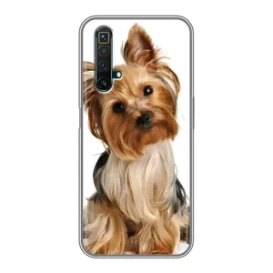 Чохол (ТПУ) Милі песики для Realme X50 (Пес Терьєр)