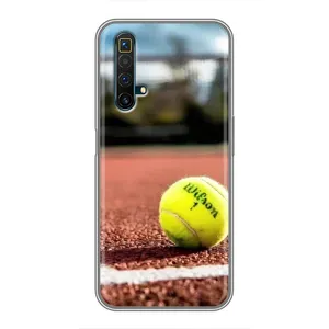 Чохли з прінтом Спортивна тематика для Realme X50 (Тенісний корт)