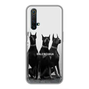 Чохол ДОБЕРМАН для Realme X50 (Три добермана)