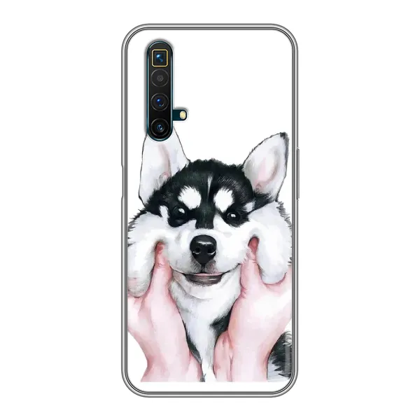Чехол с рисунком «Собака Хаски» для Realme X50 Чехол с рисунком «Собака Хаски» для Realme X50