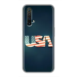 Чохол Прапор USA для Realme X50 (USA)
