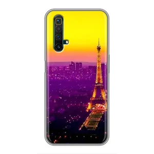 Чохол Ейфелева Вежа на Realme X50 (Яскрава башня)