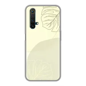 Чохол квітковий дизайн для Realme X50 (Зелений фон)
