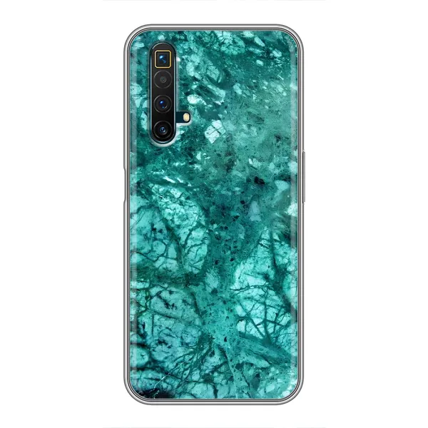 Чохол з малюнком «Зелений мрамор» для Realme X50 Чохол з малюнком «Зелений мрамор» для Realme X50
