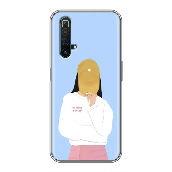 Чехол с рисунком «Желтая кепка» для Realme X50