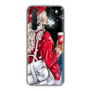 Чохли на Новий Рік Realme X50 (Зима прийшла)