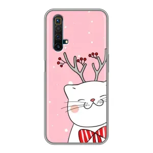 Чохол на тематику: Коти для Realme X50 (Зимовий кіт)