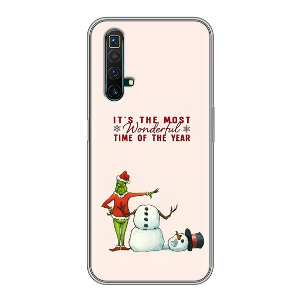 Чехол с рисунком «Злой Гринч» для Realme X50 Чехол с рисунком «Злой Гринч» для Realme X50