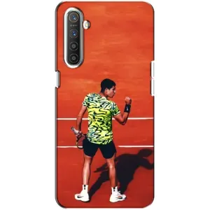 Чохли з прінтом Спортивна тематика для Realme XT (Алькарас Тенісист)