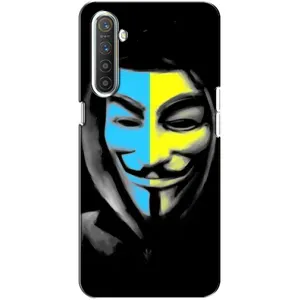 Чехол с Украинской символикой на Реалми ХТ (Анонимус патриот)