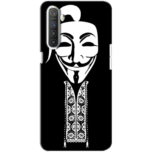 Чехол с рисунком «Анонимус» для Realme XT