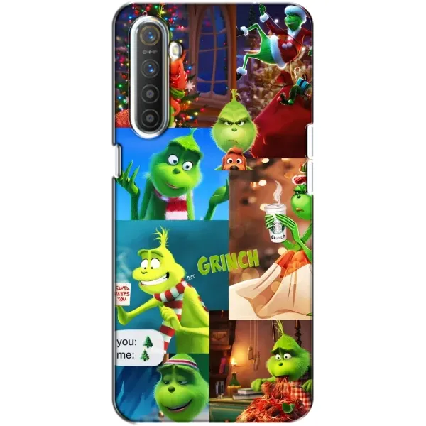 Чехол с рисунком «Арт Гринч» для Realme XT Чехол с рисунком «Арт Гринч» для Realme XT