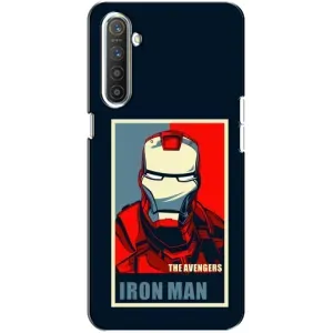 Чехол Супергерой Железный человек на Realme XT (Art Iron man)