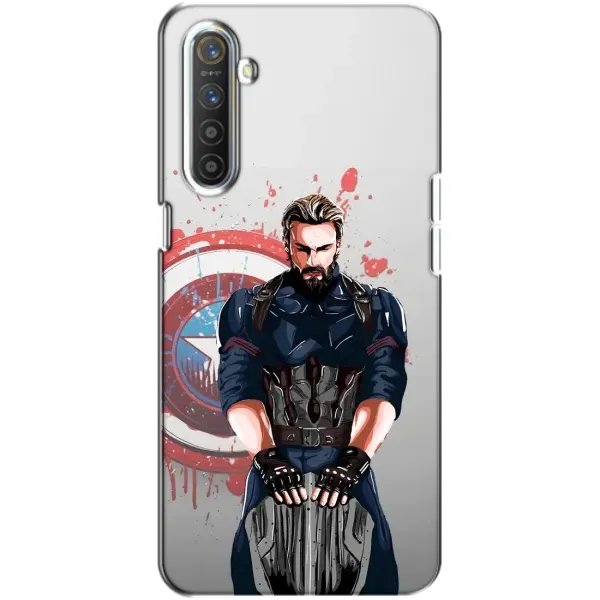 Чехол с рисунком «Арт капитан» для Realme XT