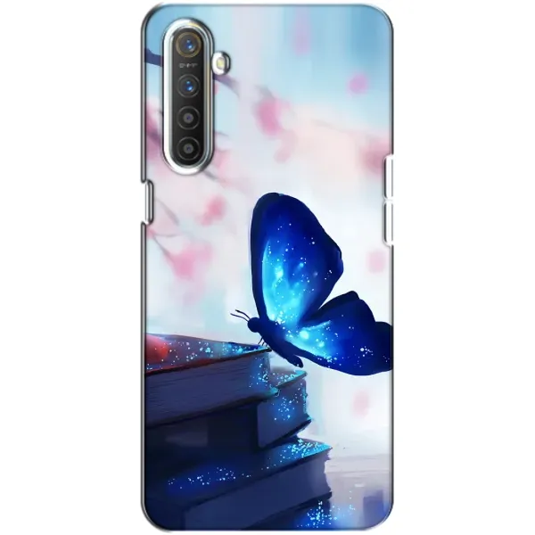 Чехол с рисунком «Бабочка синяя» для Realme XT Чехол с рисунком «Бабочка синяя» для Realme XT