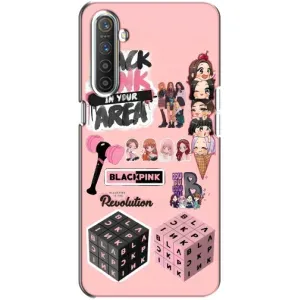 Чохли з картинкою для Realme XT (BLACK PINK колаж)
