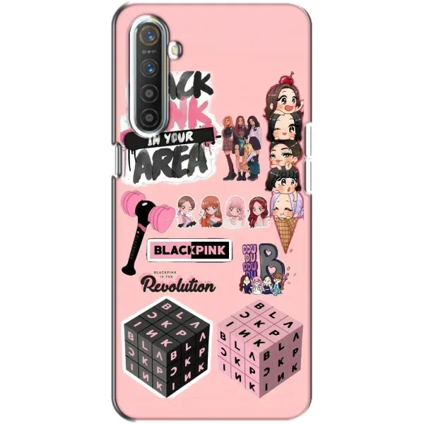 Чехол с рисунком «BLACK PINK коллаж» для Realme XT Чехол с рисунком «BLACK PINK коллаж» для Realme XT