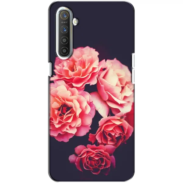Чехол с рисунком «Бутоны» для Realme XT Чехол с рисунком «Бутоны» для Realme XT