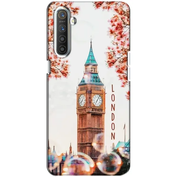 Чехол с рисунком «Часы Лондон» для Realme XT Чехол с рисунком «Часы Лондон» для Realme XT