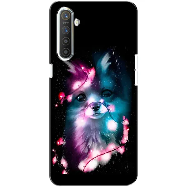Чехол с рисунком «Черная Лиса» для Realme XT Чехол с рисунком «Черная Лиса» для Realme XT
