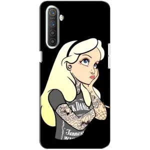 Чохол Стильні дівчата на Realme XT (Дівчина образилася)